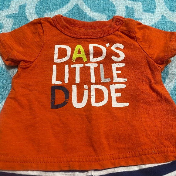 🧡 Dad's Little Dude Jumper One-Piece - Picture 2 of 4